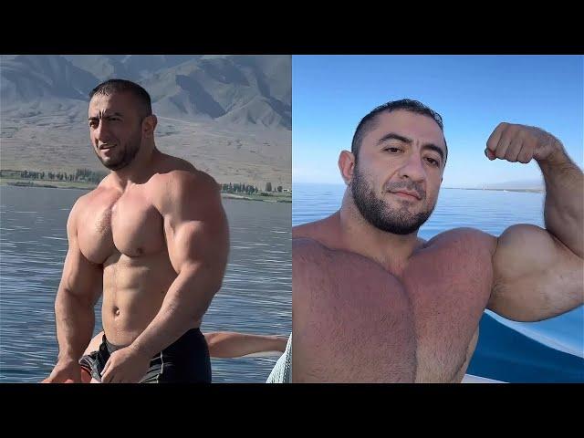 Kyrgyzstani bodybuilder Ilyaskhan Umaraliev - Summer vibes