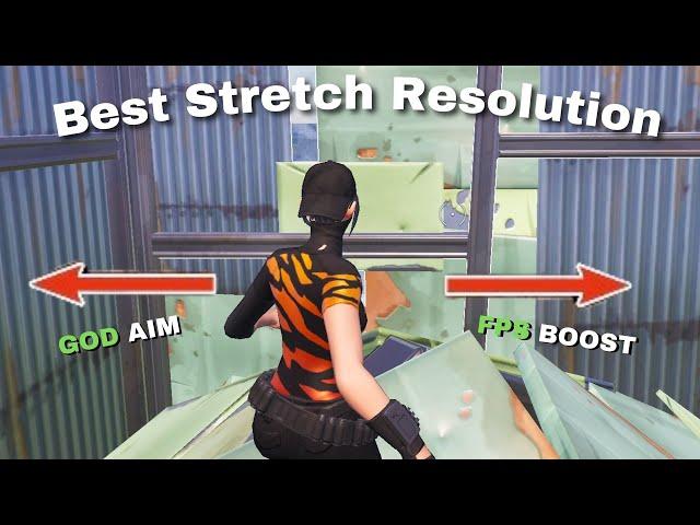 How to Get the *BEST* Stretched Resolution in Fortnite Chapter 5 (1720 x 1080)