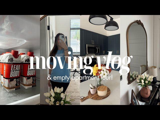 MOVING TO CHARLOTTE NC  Empty apartment tour & getting unpacked!