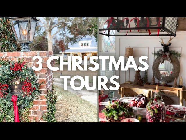 Get Ready for 3 of the Most EPIC Christmas Country Cottage Home Tour of 2024!