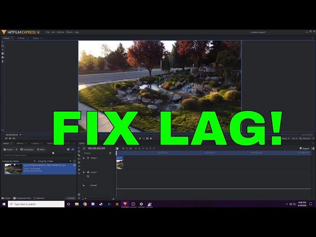 How to Fix Laggy Video Timeline Footage!