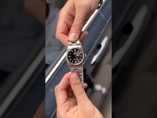 Buying and then selling a Rolex Explorer on 47th street #rolex #watches #luxury #business #foryou