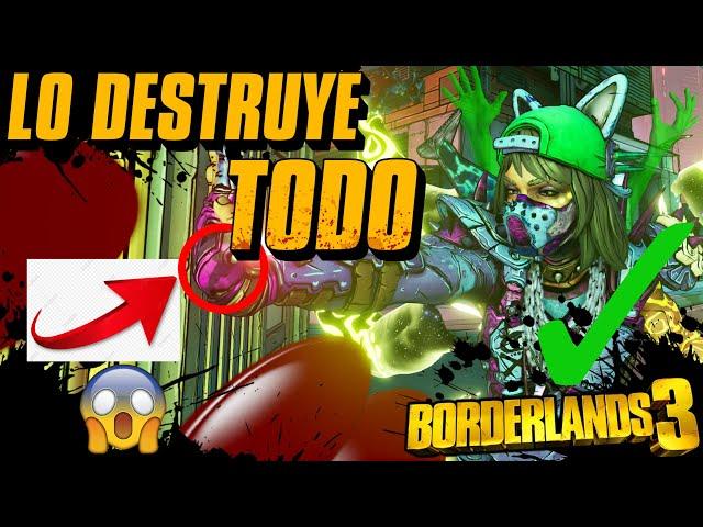 La MEJOR Build de AMARA (Lo mata todo de un golpe) | Borderlands 3