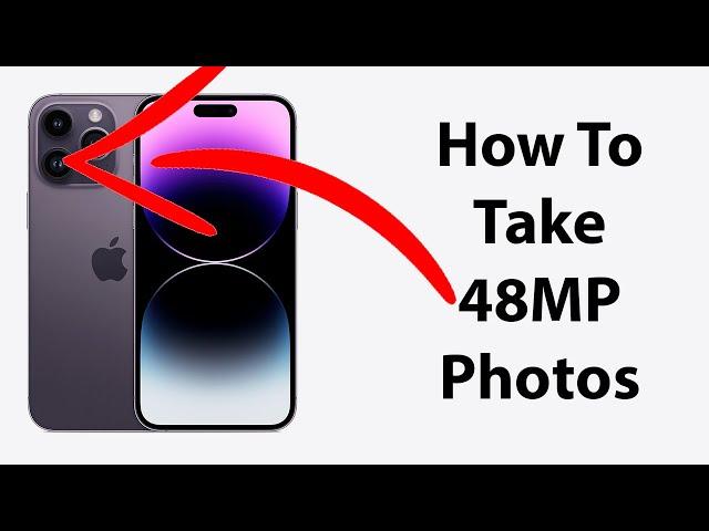 How To Take 48MP ProRAW Photos On iPhone 14 Pro / 14 Pro Max