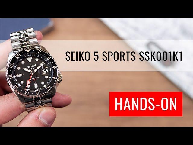 HANDS-ON: Seiko 5 Sports Automatic SSK001K1 GMT Series