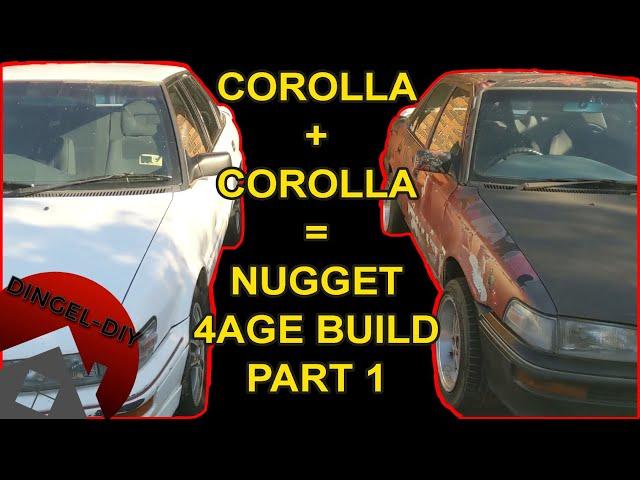 Ae92 4AGE Corolla Build - Part 1: Engines out!