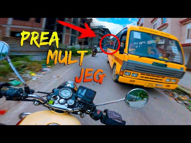 AU ARUNCAT CU MANCARE IN MINE - MOTOCICLIST IN INDIA SI HIMALAYA Part 1