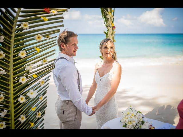 Seychelles Cinematic Wedding Video | Carana Beach Hotel Wedding Highlight - Christian & Karolin