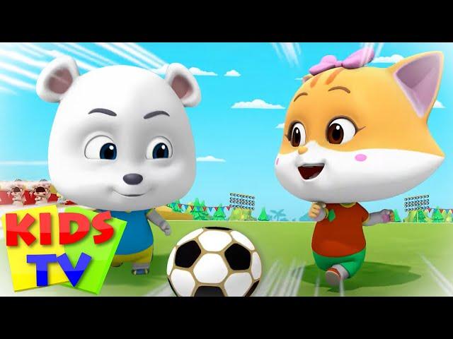 Soccer (Football) Song | Loconuts English Nursery Rhymes & Baby Songs | Kids Tv