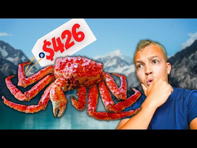 WE ATE $426 CRAB LEGS IN ALASKA!