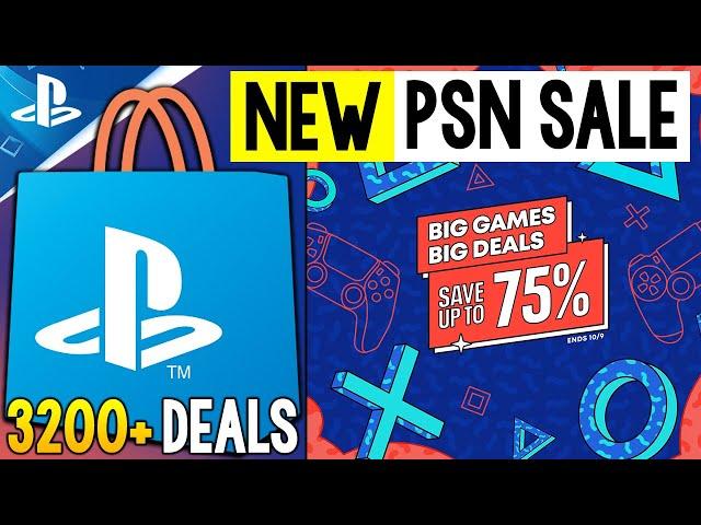 GIGANTIC NEW PSN SALE LIVE NOW! PSN Big Games Big Deals Sale 3200+ Deals (NEW PlayStation Deals)