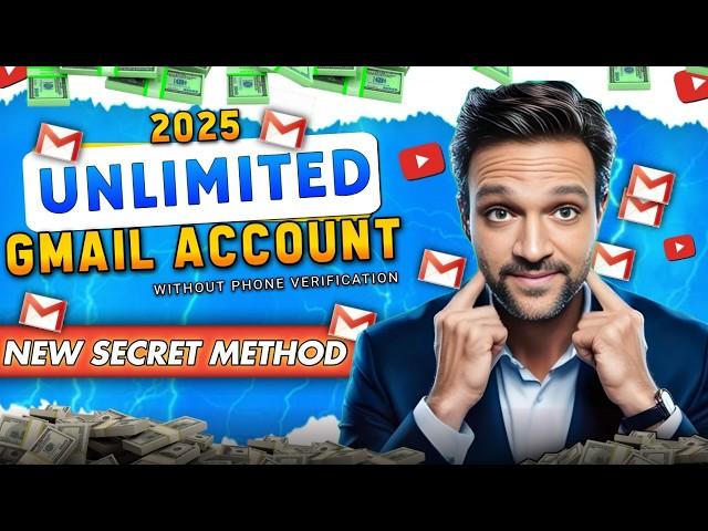 how to create unlimited gmail account 2025 | Unlimited gmail account without phone verification