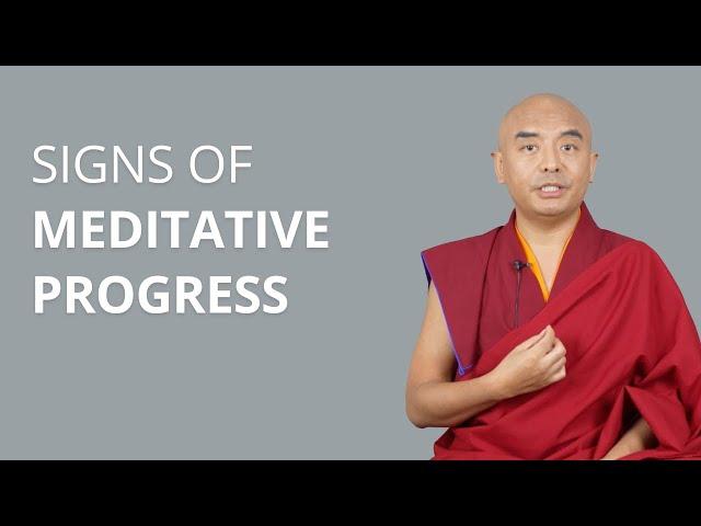 Signs of Meditative Progress with Yongey Mingyur Rinpoche