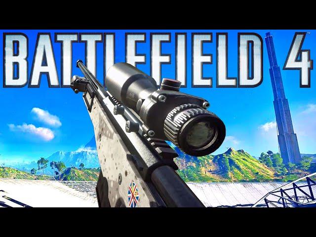 Battlefield 4: 6 Years Later  When Sniping was HARD