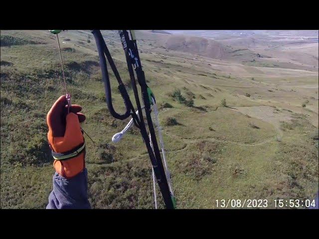 Armenian Paragliding Tsovagyuch Takeoff from the middle of the slope 13.08.2023