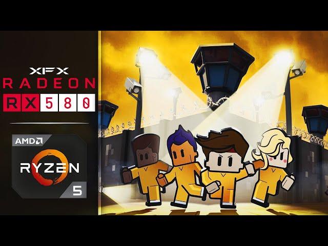 The Escapists 2 | 1080p | (RX 580 8 GB | AMD Ryzen 5 1600 AF | 16 GB RAM)