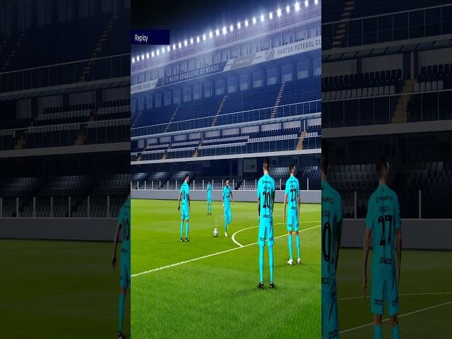 Neymar e Messi no Santos #futebol #soccerplayer #shorts #neymar #messi #santos #pes2025 #efootball