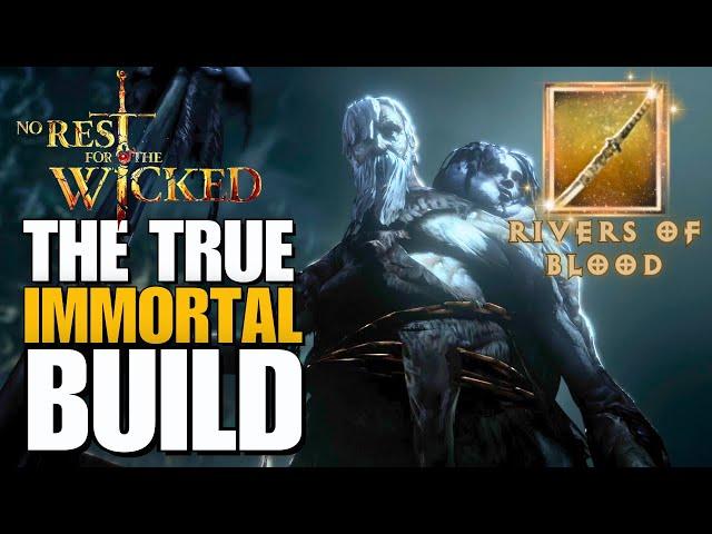 No Rest for the Wicked - The True Immortal One-Shot Build | Rivers of Blood