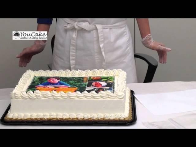 How to apply an edible cake topper & create the ultimate special occasion cake!