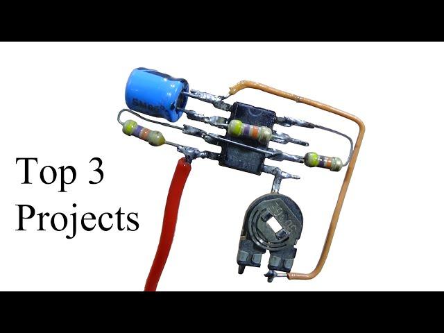 Top 3 Simple Electronics Diy Projects make at home