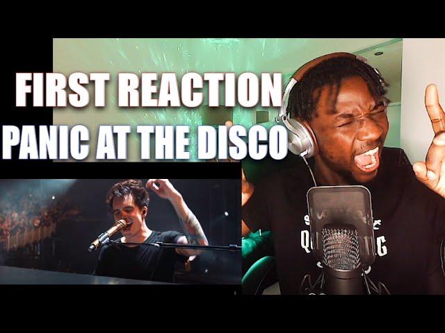FIRST REACTION | Panic! At The Disco - Bohemian Rhapsody (Live) [from the Death Of A Bachelor Tour]