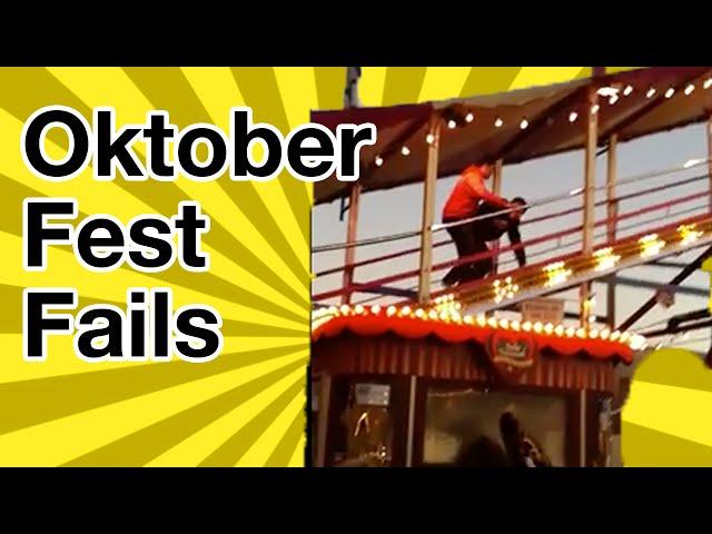 Oktoberfest Fail Compilation: The best fails at the Munich Oktoberfest