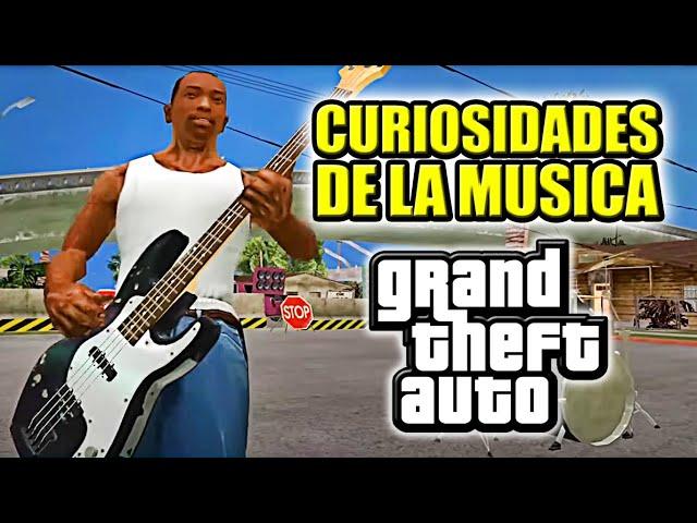 30 CURIOSIDADES de la MÚSICA en la saga GTA 🟢