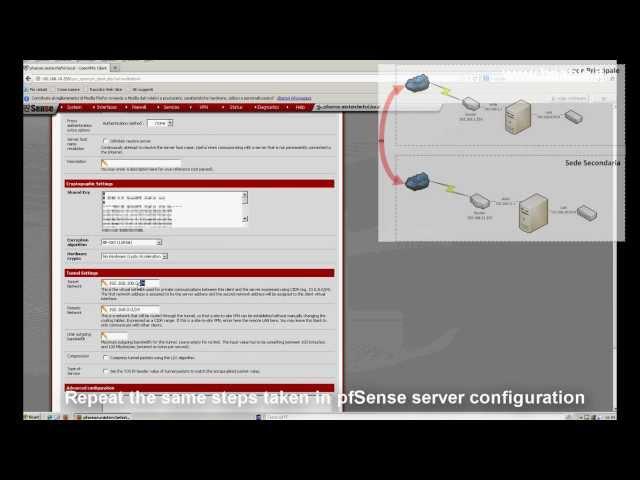 Tutorial 34: pfSense OpenVPN site to site