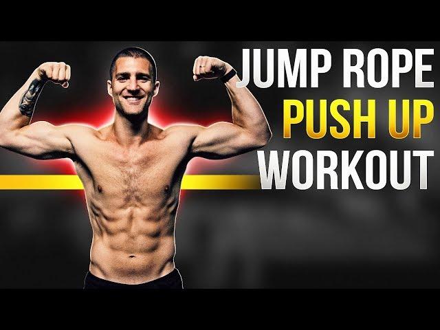 Jump Rope + Push Up Workout Full Length