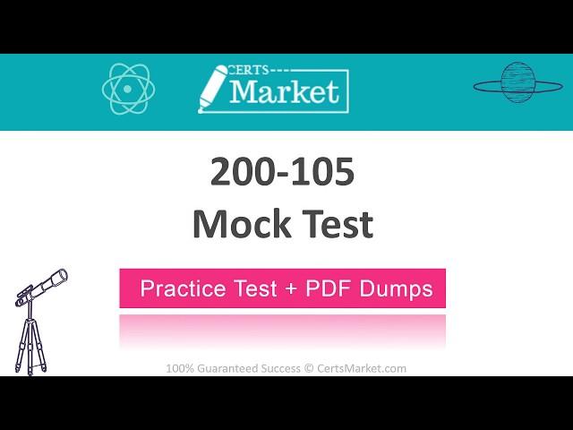 Why 200-105 Mock Test Is Common In USA?