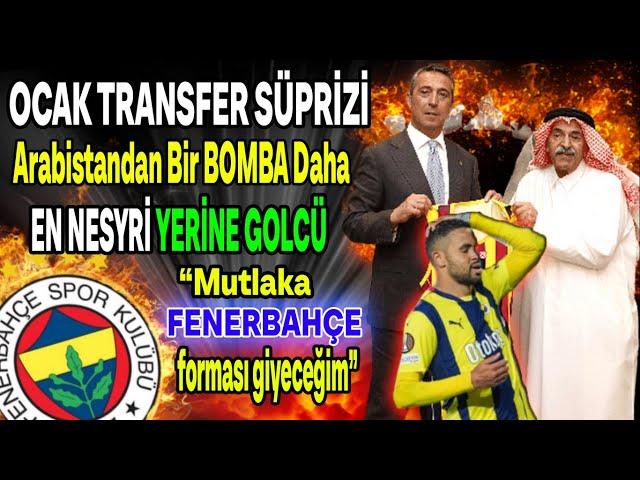 Araplara parayı verdi kaptı! En Nesyri Yerine Gelecek İsim Belli Oldu..