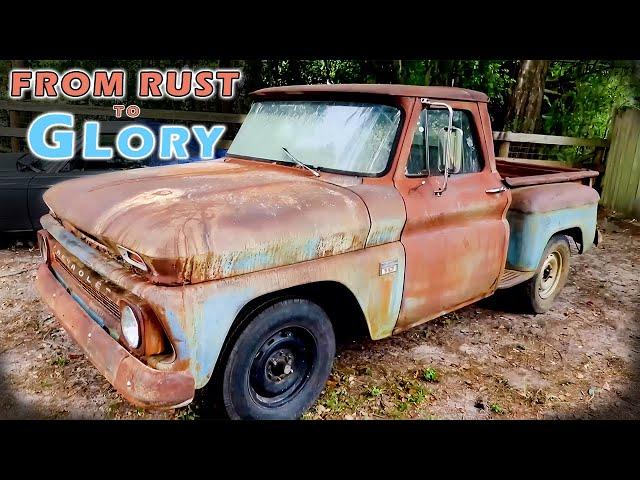 Full Restoration of an Abandoned V8 Chevrolet C10 | Build by @FLManGarage