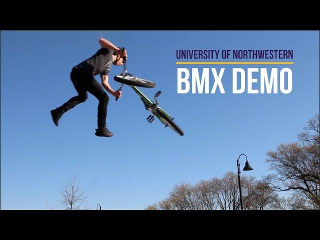 BMX Demo with Tristan Sagastume - University of Northwestern