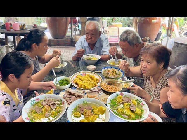 Làm Hoành Thánh Ăn Với Tim | Vinh & Truyen