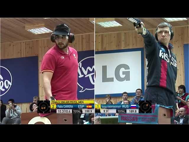 Finals 10m Air Pistol Men - ISSF World Cup Final in all events 2014, Gabala (AZE)