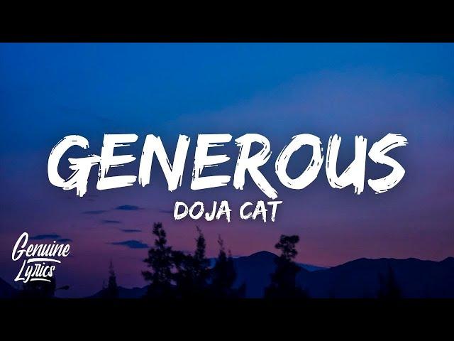 Doja Cat - GENEROUS (Lyrics) "unreleased song"