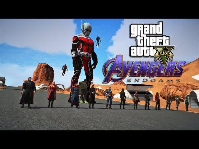 AVENGERS ENDGAME BATTLE, WHATEVER IT TAKES!! (GTA 5 PC MODS)