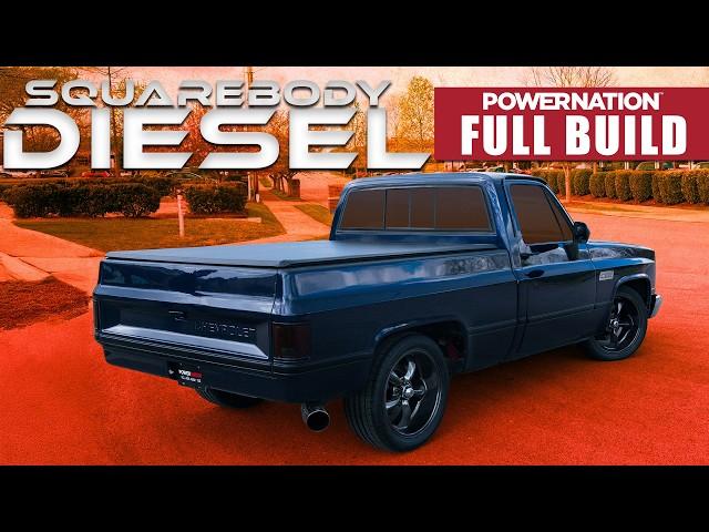 Full Build: Duramax Swapped Classic Squarebody - 1987 Chevy 1500