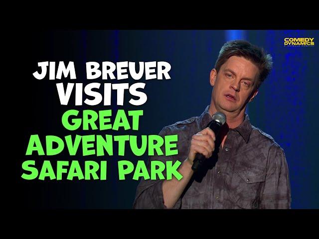 Jim Breuer Visits Great Adventure Safari Park