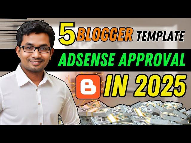 5 Best Blogger Template For Adsense Approval In 2025 | Free Adsense Friendly Blogger Template