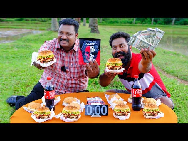 LOSER WILL EAT JOLO CHIPS |burger eating challenge | M4 TECH |