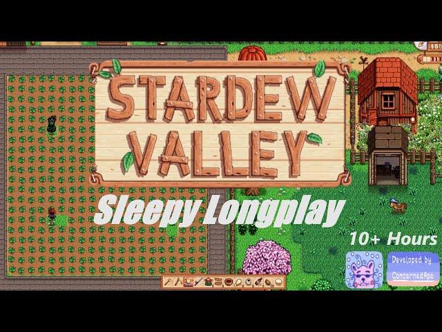 Sleepy Longplay  Stardew Valley Expanded ‍ Chill Gameplay (No Commentary ) 10+ Hours - Spring Y2