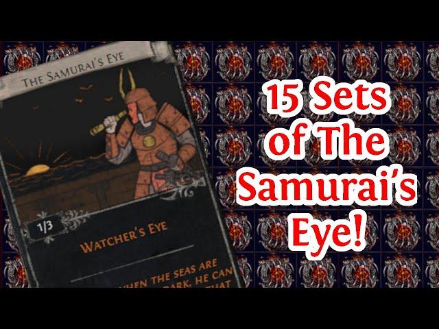 PATH OF EXILE 3.12 HEIST - 15X SETS OF THE SAMURAI'S EYE (2.0) - DOUBLE WRATH JEWEL!!