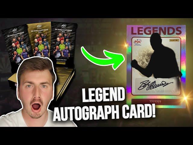 WORLD CHAMPION AUTOGRAPH CARD! | (Panini PDC World Championship Premium Box Break)