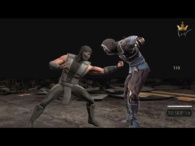 Mortal Kombat X Mobile X ray Fatality Series  Klassic SMOKE