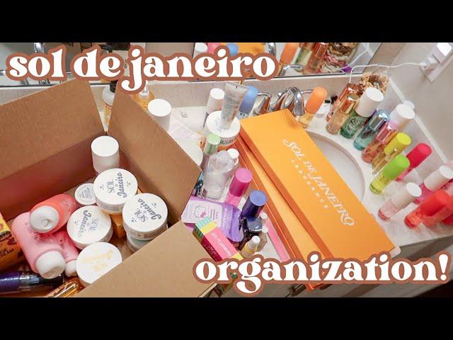 VLOGMAS DAY 5: organizing my ENTIRE *sol de janeiro* collection! 2024