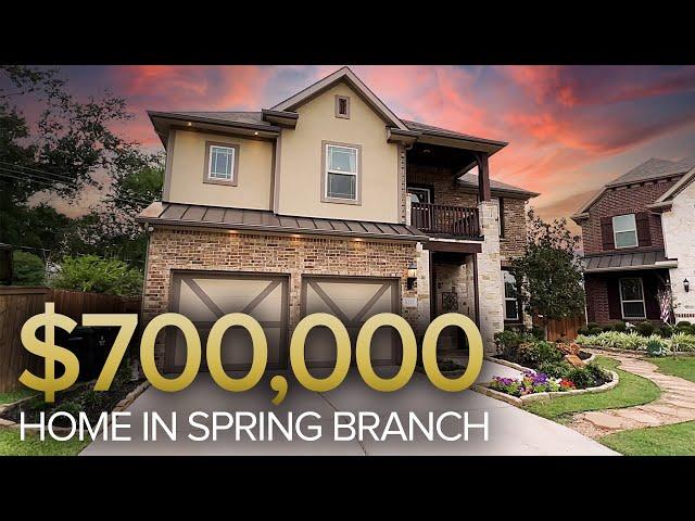 What $700,000 Gets You in Spring Branch | Houston, TX Home Tour