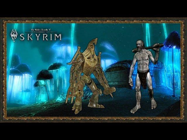 TES 5: Skyrim - Великан vs Двемерский центурион