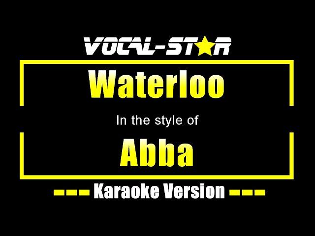 Waterloo Karaoke | Abba Karaoke Version (Without Backing Vocals) Instrumental