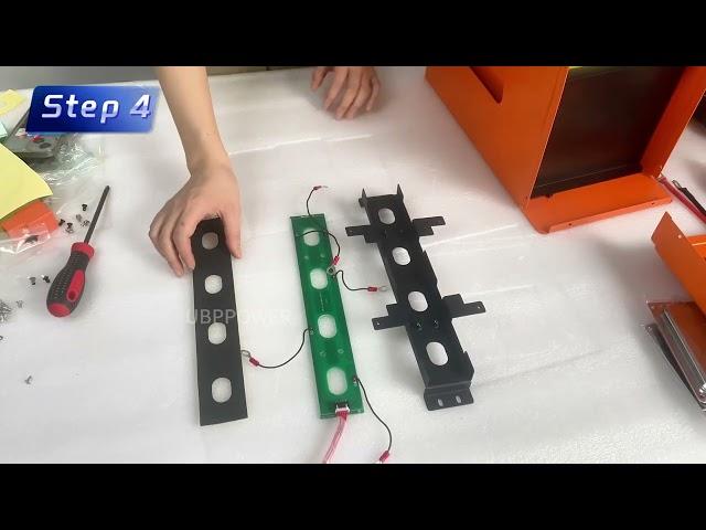 UBPPOWER 12V Battery Pack DIY Battery Box Assembly Tutorial Video For 280AH 304Ah 200AH 230Ah